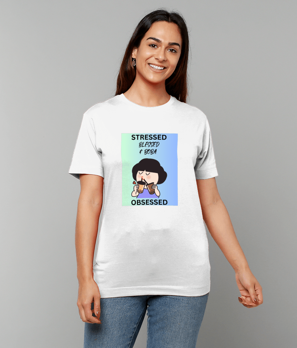 Stressed, Blessed & Boba Obsessed